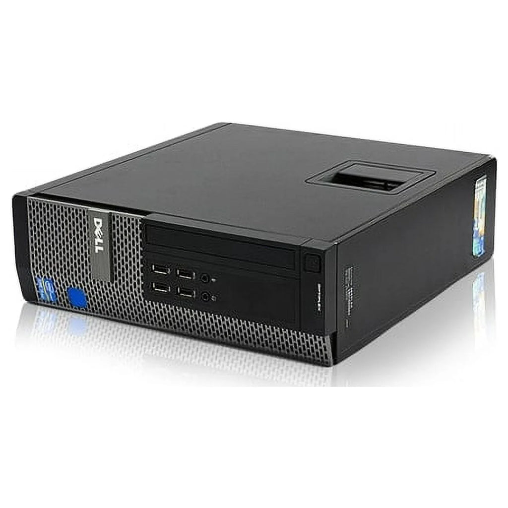 Restored Dell Optiplex Desktop Computer Tower PC, 16GB, 2TB HDD, Windows 10 x64, Dual Monitor, USB Mouse & Keyboard Y810945