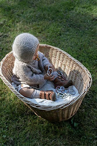 Set of 2 Natural Rubber Baby Pacifiers F69639
