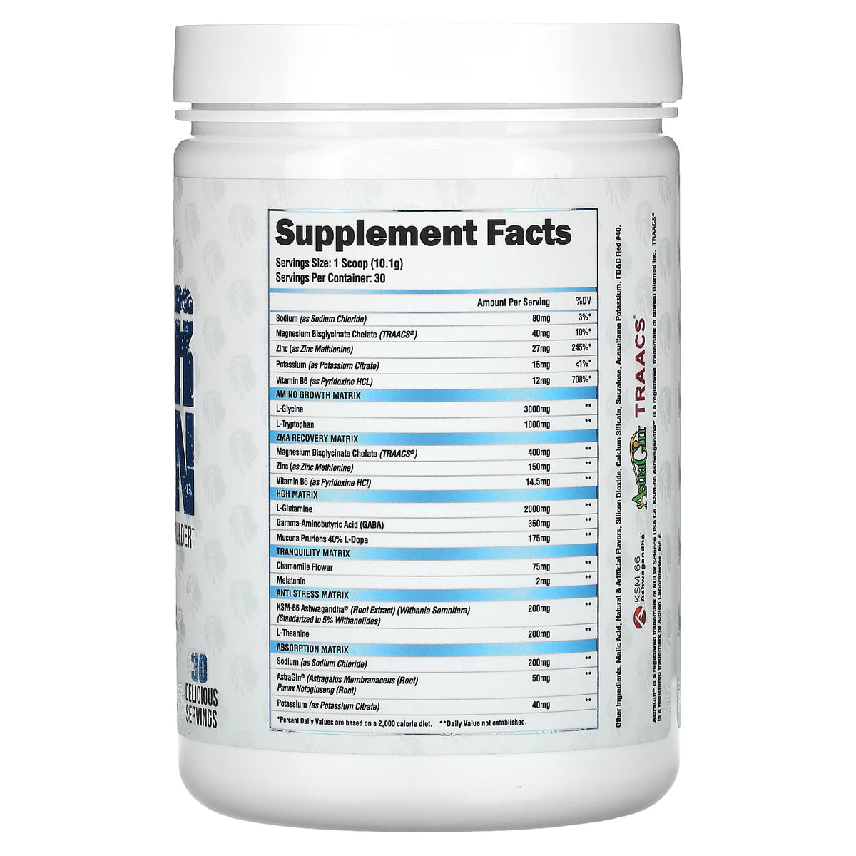 Sleep Supplement, 30 Servings, Fruit Punch Flavor E879648