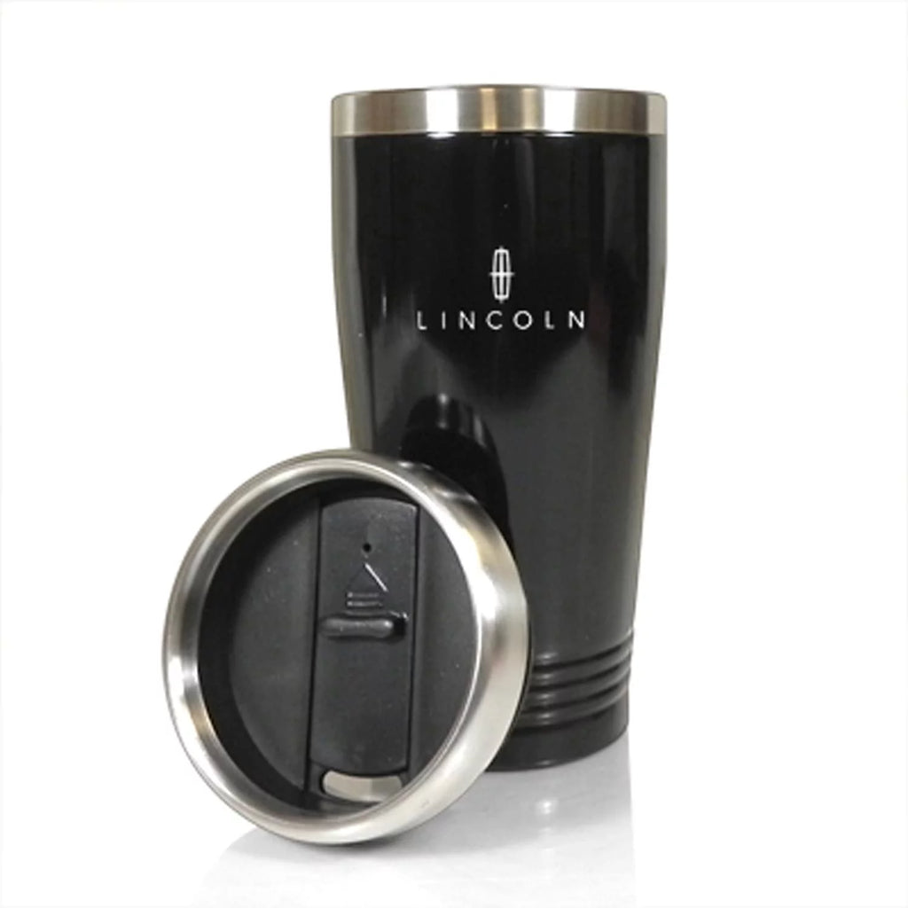 Black Stainless Steel Travel Mug P554509