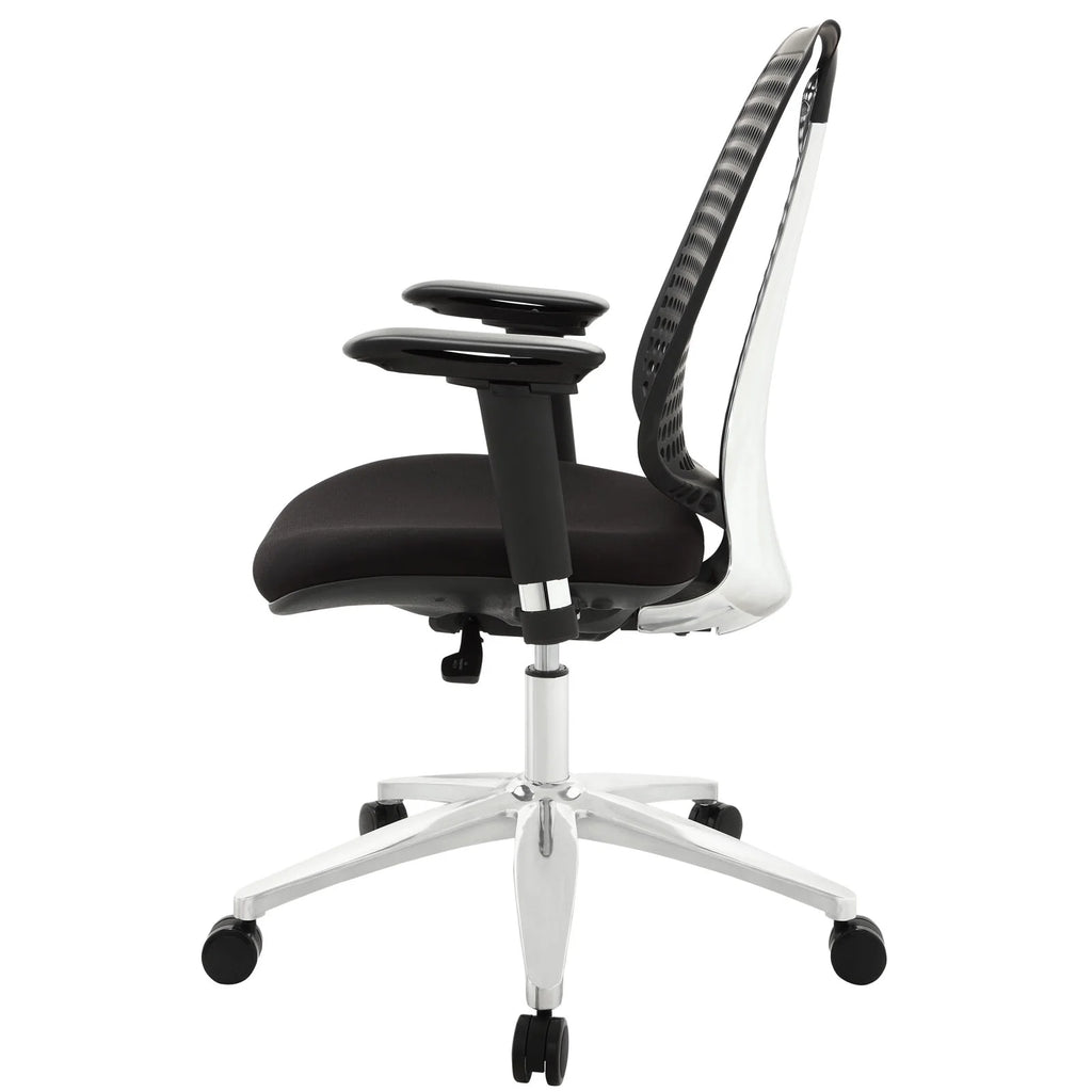 Black Fabric Office Chair D121