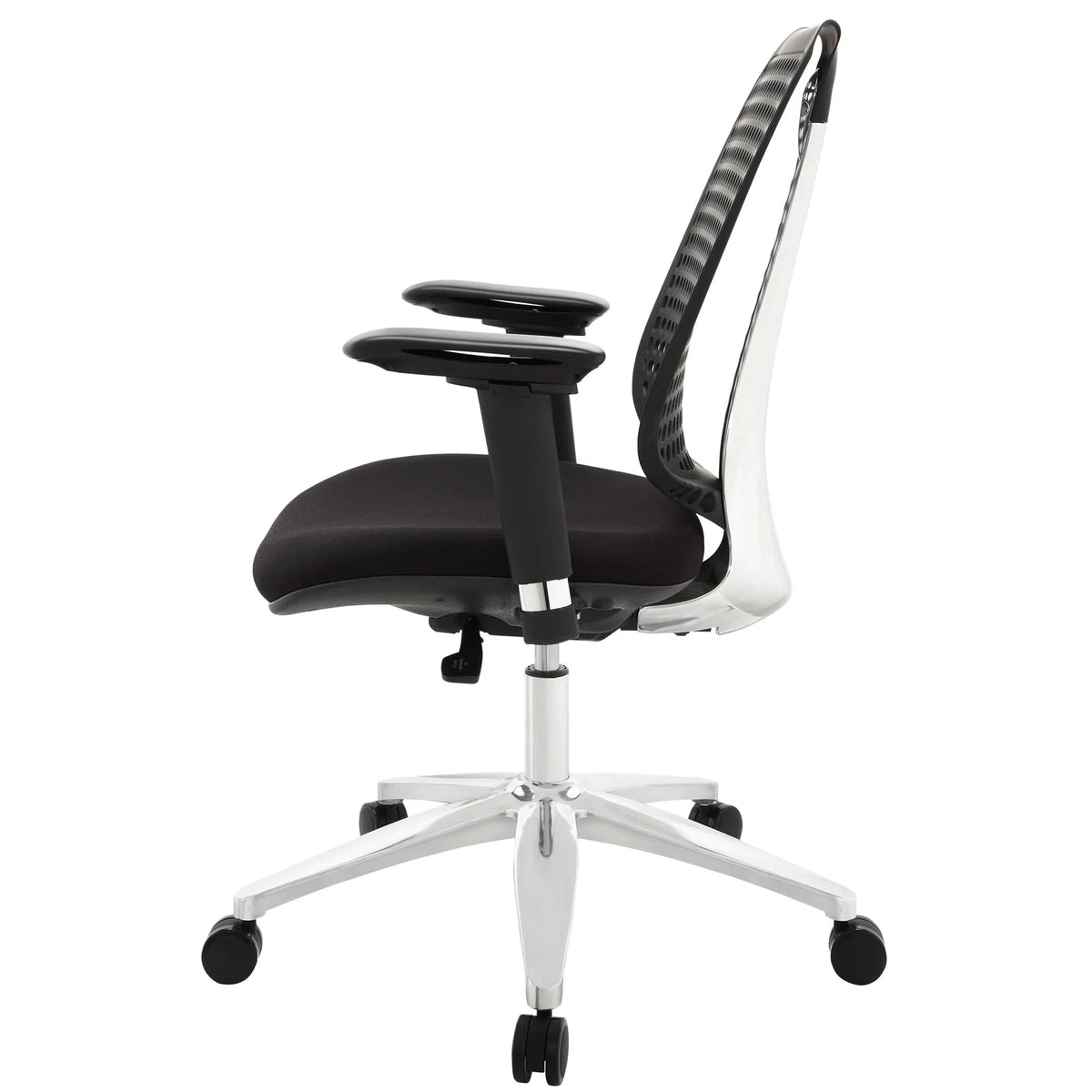 Black Fabric Office Chair D121