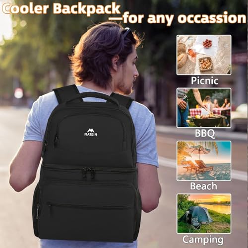 26 Cans Insulated Leakproof Cooler Backpack W15541