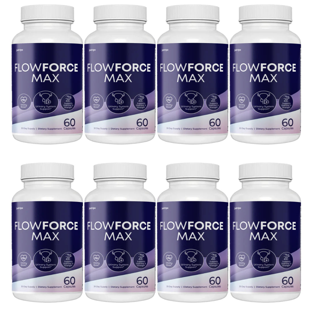 For Men Vitality & Stamina Support Supplement 8 Bottles D441