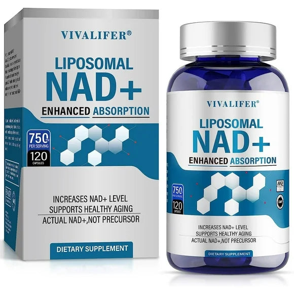 NAD+ 500mg with TMG 250 mg 120 Capsules X8887