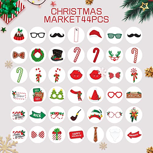 Christmas Photo Booth Props Set of 32 C467090