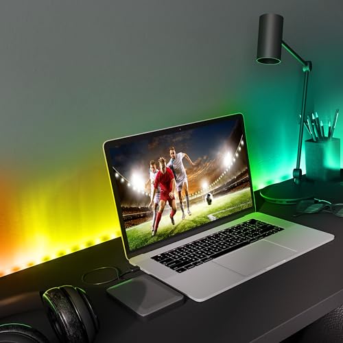 10ft Sound Reactive RGB+IC LED Strip Lights F204942