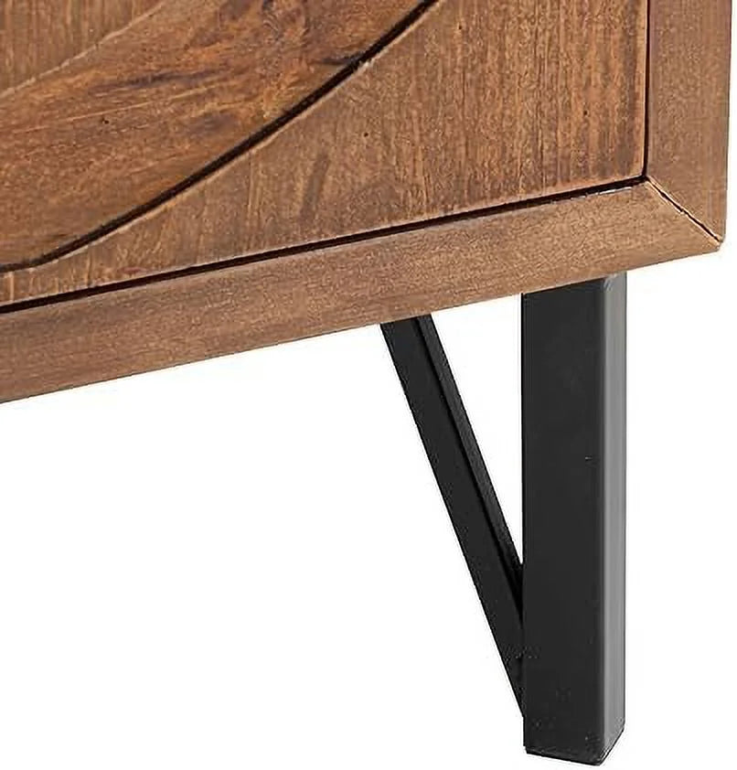 Mid-Century Nightstand with 3 Drawers X820935