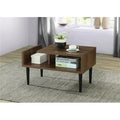 Mid Century Modern Coffee Table with Wood Legs U940