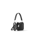 Women Casual Satchel Bag Large Capacity Classic Handbag Purse Genuine Leather Wide Adjustable Strap Commuting Purse with Pendant D3195