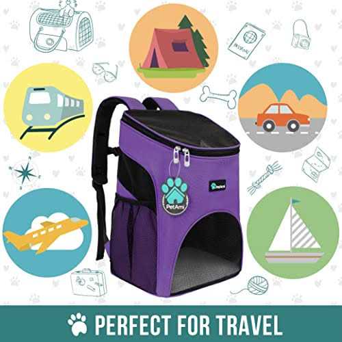 Pet Carrier Backpack for Small Cats and Dogs D22498