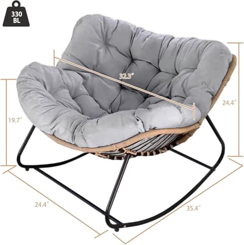 Rattan Wicker Rocking Chair F4188