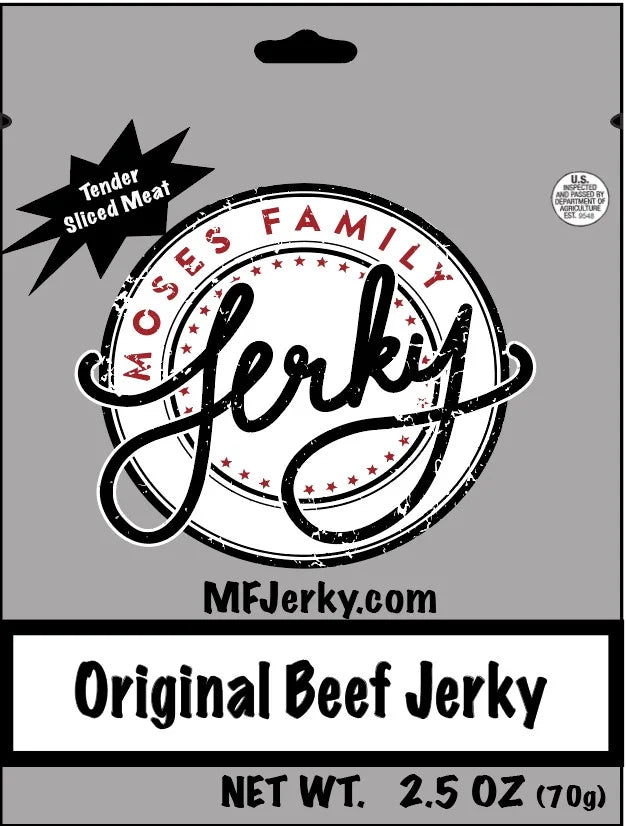 Beef Jerky 2.5 oz Pack of 7 S9342