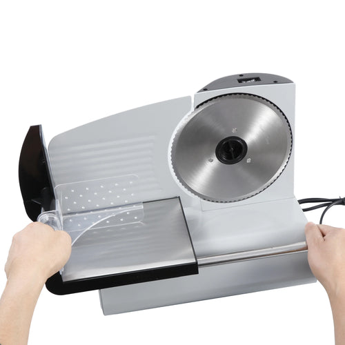 150W Electric Meat Slicer with 7.5'' Stainless Steel Blade F217988
