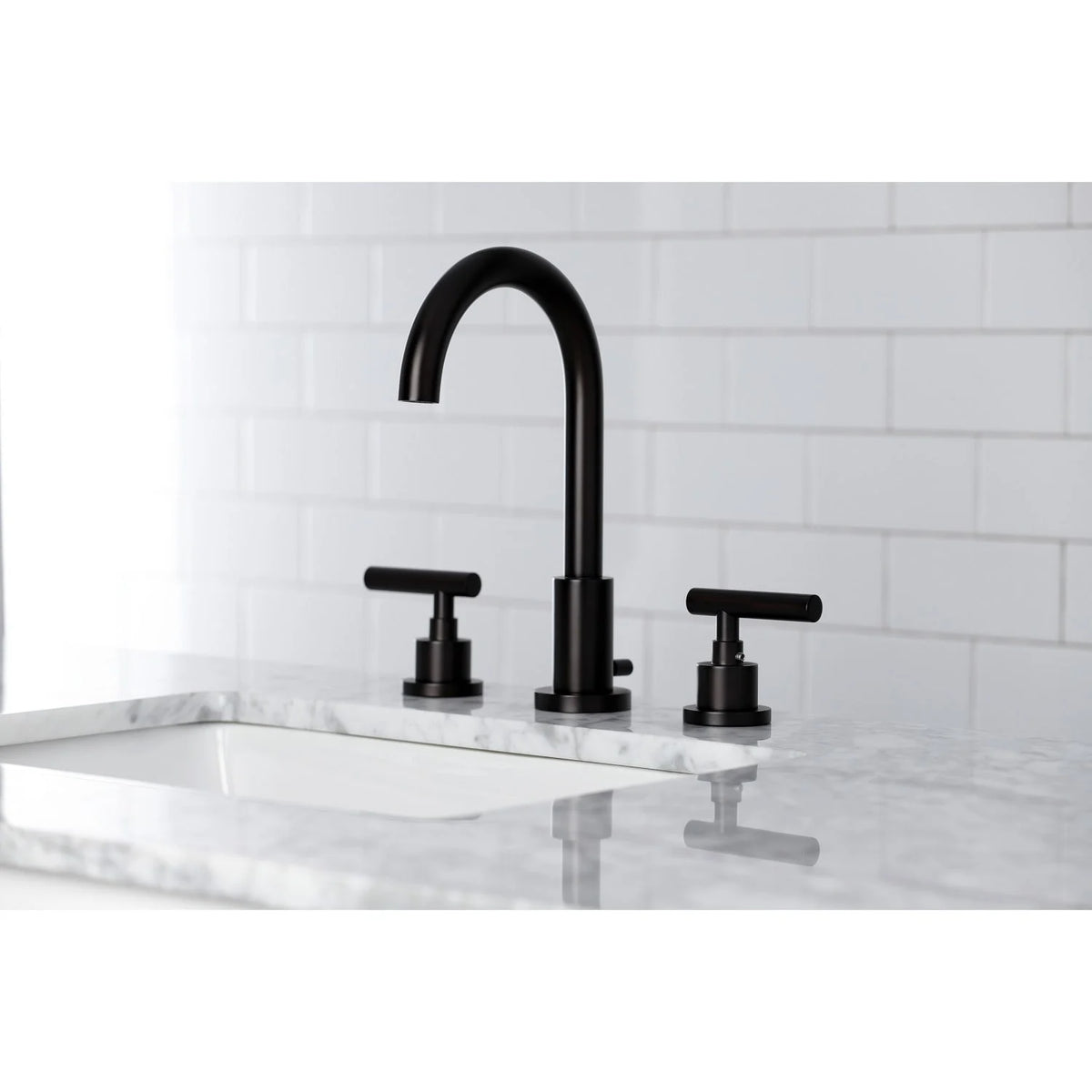 8 in. Widespread Bathroom Faucet Oil Rubbed Bronze A404