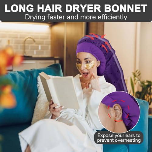Large Black Hooded Hair Dryer Attachment V966556