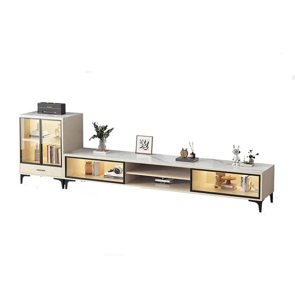 Wooden Tv Stand with Drawers O6833