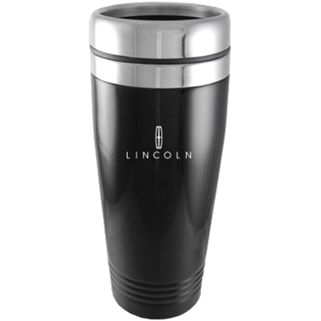 Black Stainless Steel Travel Mug P554509