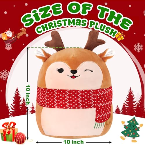 10 Inch Soft Deer Stuffed Animal Plush Toys V713