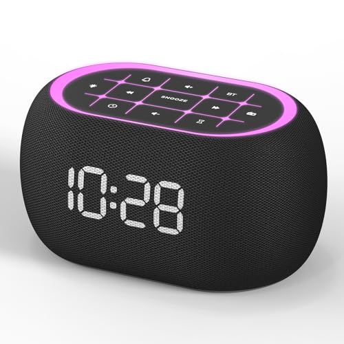 Bluetooth FM Radio Alarm Clock with Night Light K47983