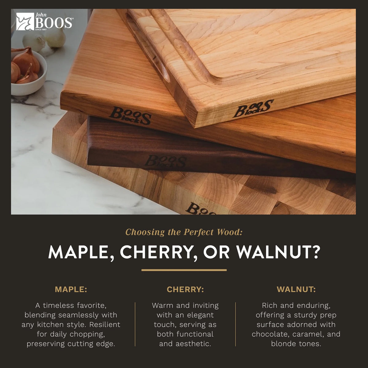 Medium Maple Wood Cutting Board 24” x 24” E872699